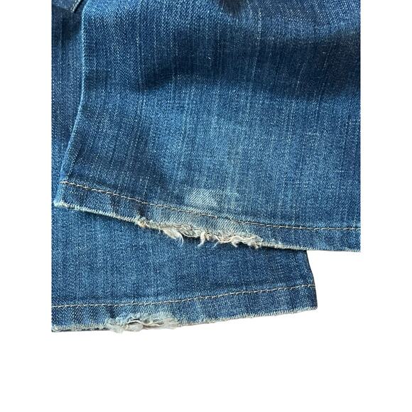 hippie women wide leg denim jeans sz 26 style 449 - Picture 7 of 10